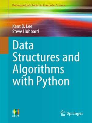 cover image of Data Structures and Algorithms with Python